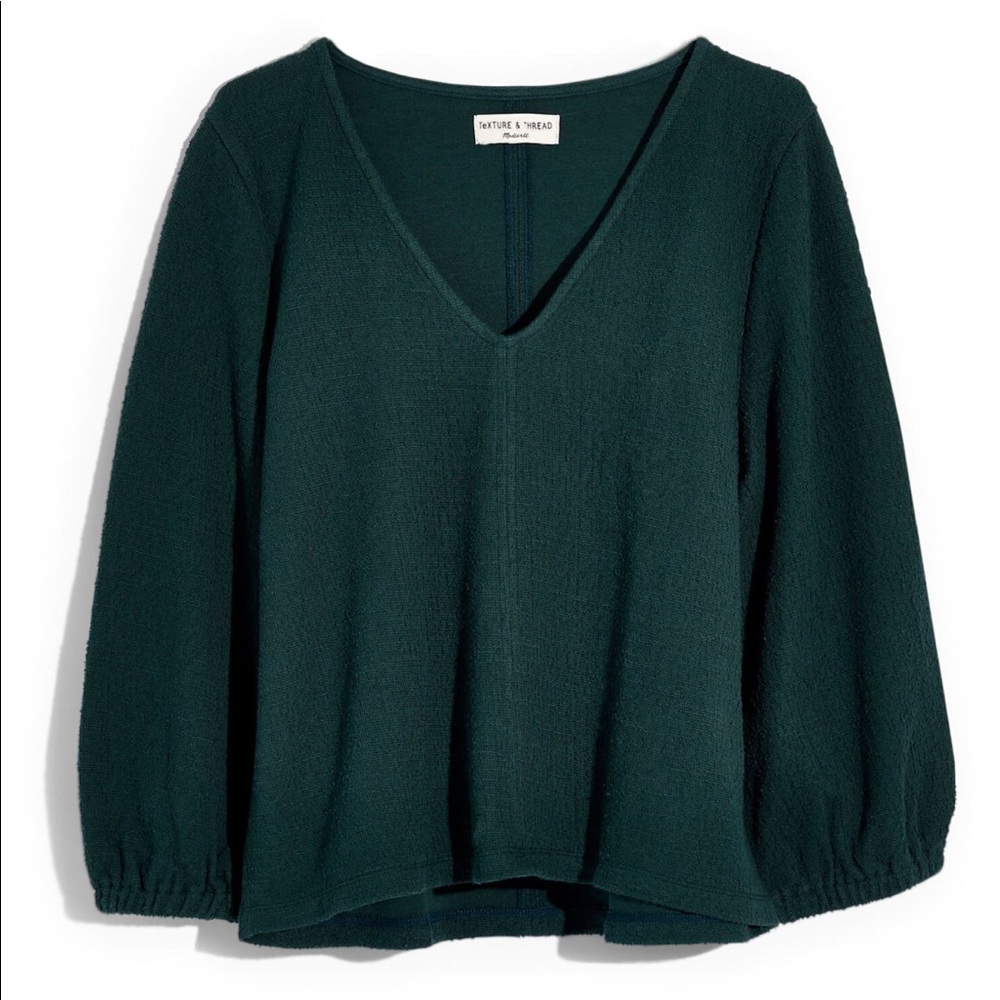 Madewell texture & thread blouse
